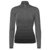 Mountain Horse Tindra Tech Top Black Melange