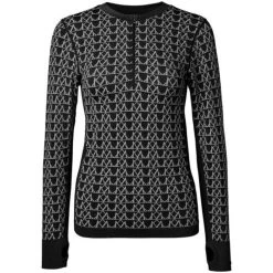 2023 Mountain Horse Womens Magic Tech Top 45170100 - Black