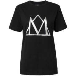 2023 Mountain Horse Womens MH Silver Tee 45460100 - Black