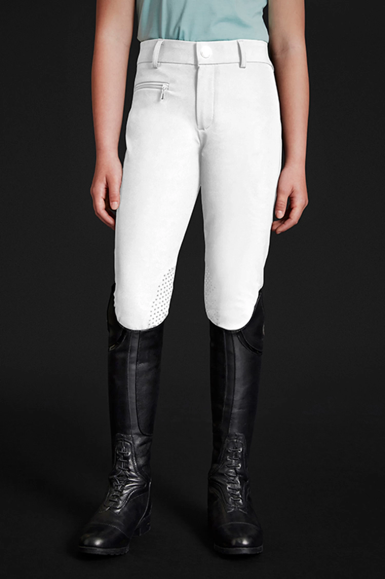 Mountain Horse Crown Kids' Knee Grip Breeches - Image 7