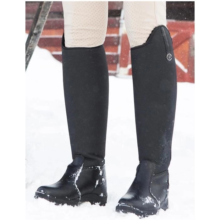 2022 Mountain Horse Womens Active Winter High Rider Boots 013580191io - Black - Image 3