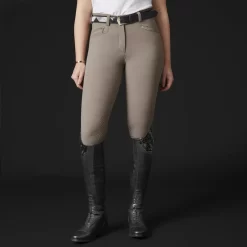 Mountain Horse Ester Breeches 3/4 Grip Breeches Taupe