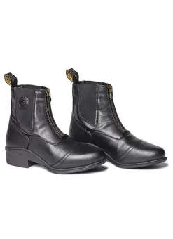 Mountain Horse Veganza Zip Paddock Boots Black