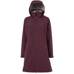 2022 Mountain Horse Stella Softshell Parka 33250 - Burgundy Colour Burgundy