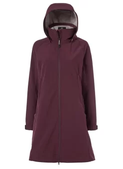 Mountain Horse Stella Softshell Parka Burgundy