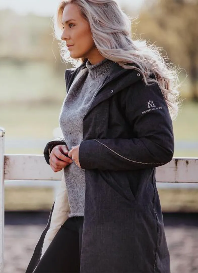 Mountain Horse Alicia Coat Grey Melange - Image 2