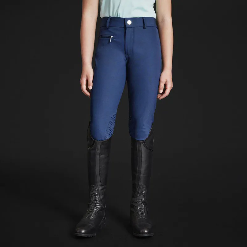 Mountain Horse Crown Breeches Jr Navy - Image 2