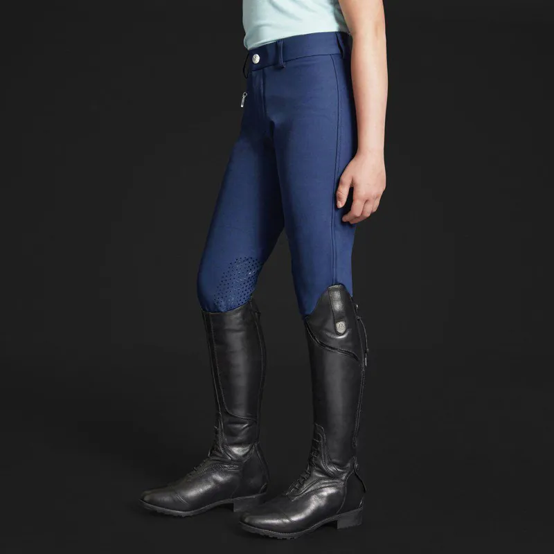 Mountain Horse Crown Breeches Jr Navy - Image 3