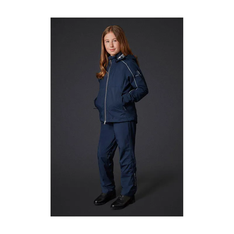 Mountain Horse Guard Team Jacket Junior Navy - Image 4