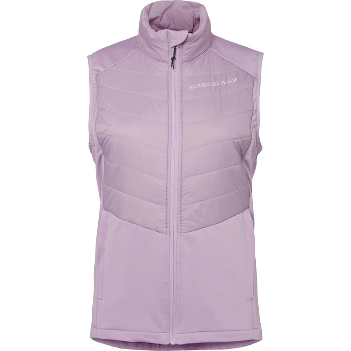 2023 Mountain Horse Womens Prime Hybrid Gilet 3423064 - Mauve Pink